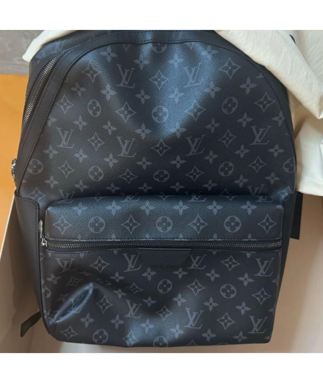LOUIS VUITTON Черный рюкзак, фото 3