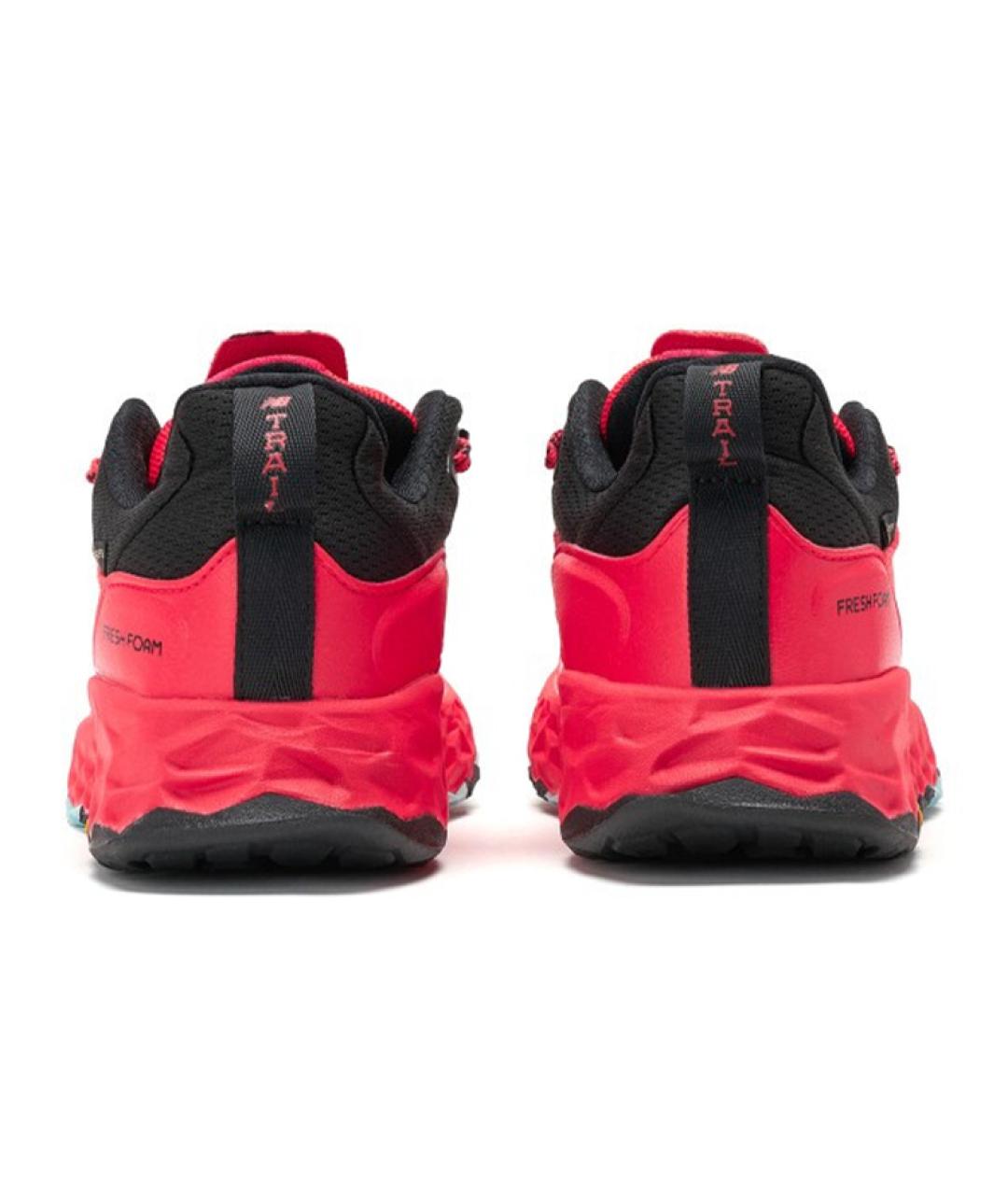 NEW BALANCE Красные текстильные низкие кроссовки / кеды, фото 4