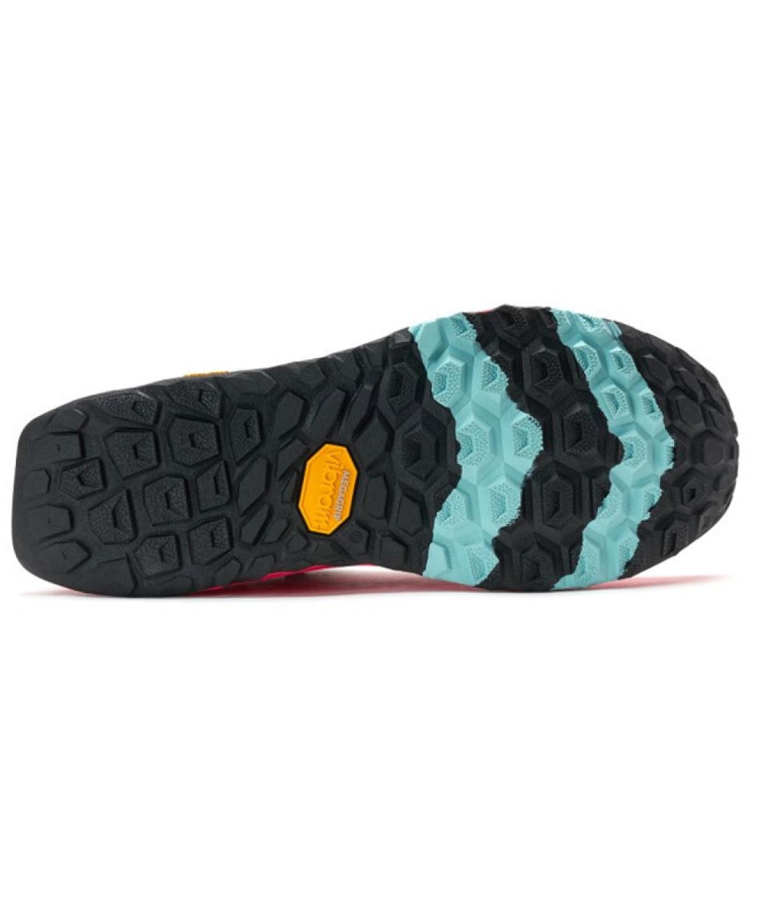 NEW BALANCE Красные текстильные низкие кроссовки / кеды, фото 5