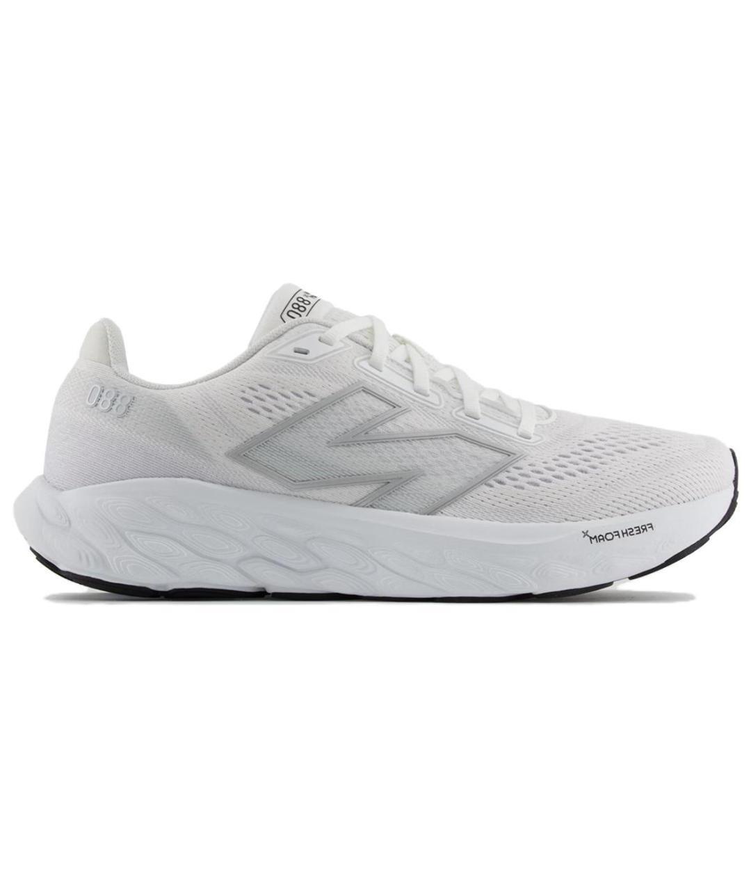 NEW BALANCE Белые текстильные низкие кроссовки / кеды, фото 1