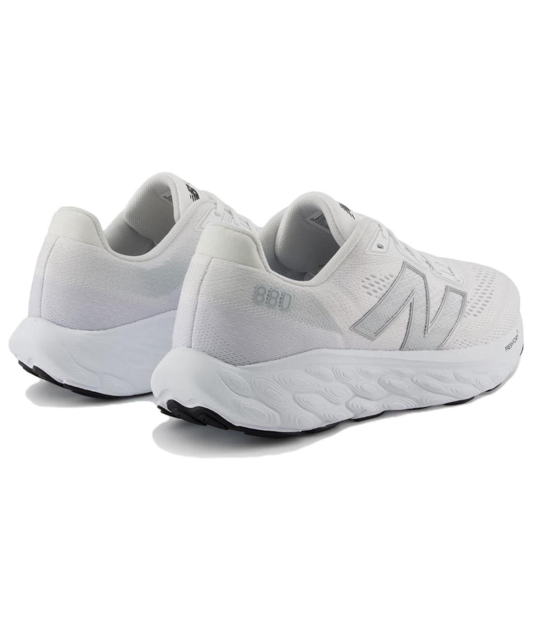 NEW BALANCE Белые текстильные низкие кроссовки / кеды, фото 3