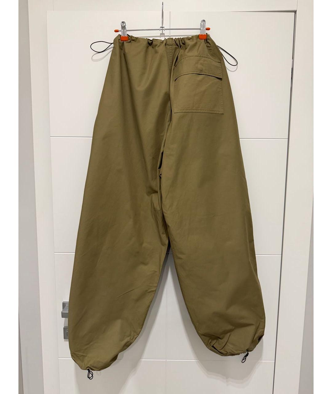 PLANTA ROSA Хаки повседневные брюки, фото 3