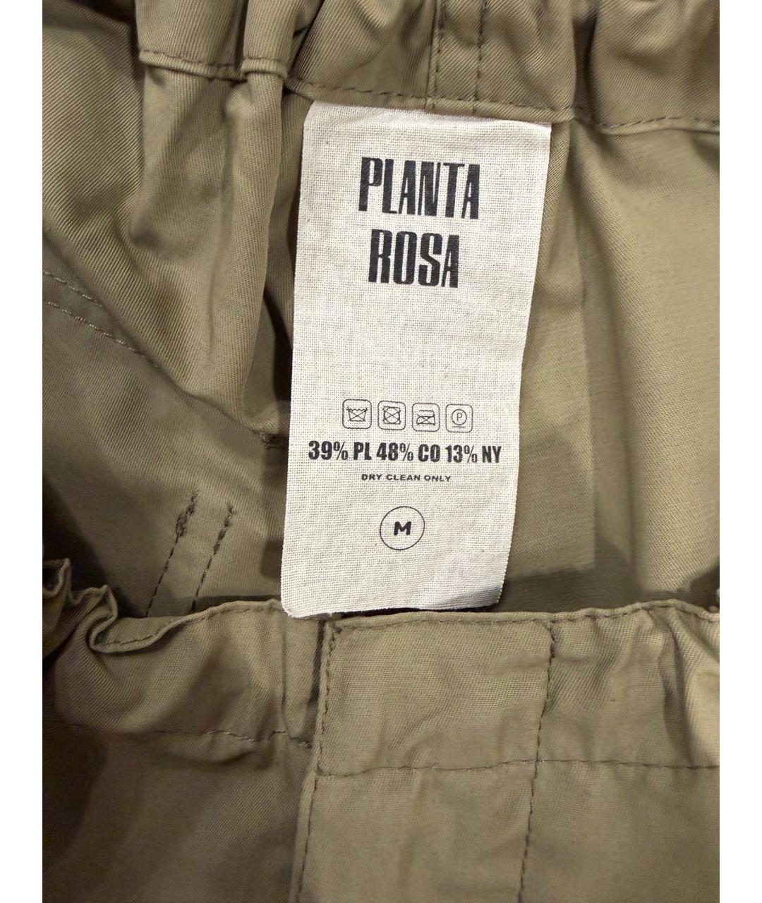 PLANTA ROSA Хаки повседневные брюки, фото 6
