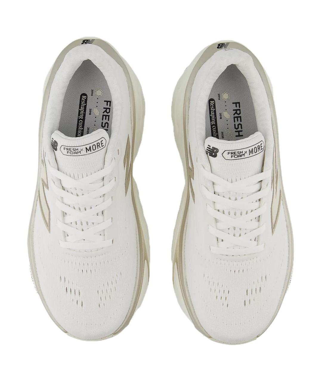 NEW BALANCE Белые текстильные кроссовки, фото 4