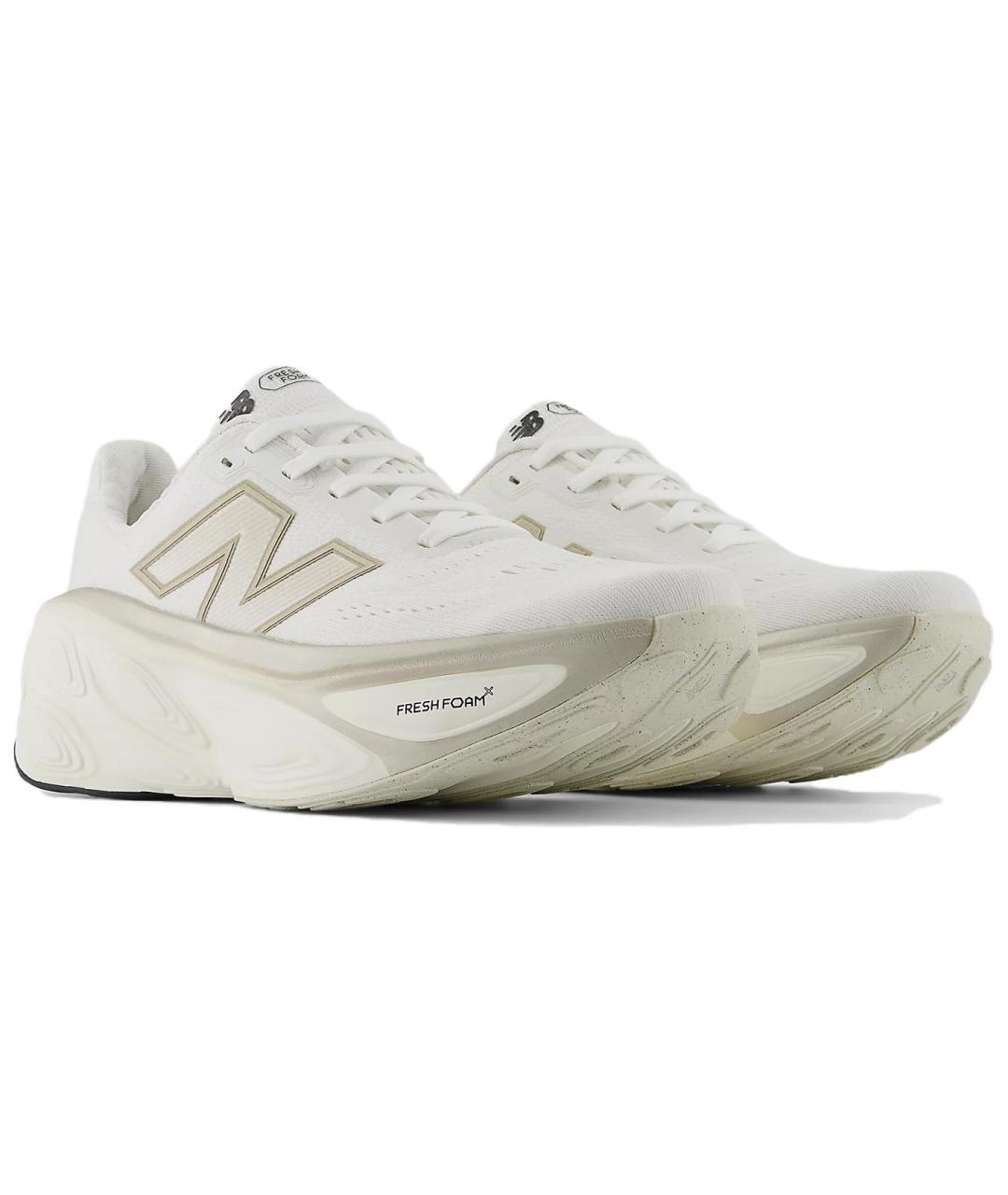 NEW BALANCE Белые текстильные кроссовки, фото 3