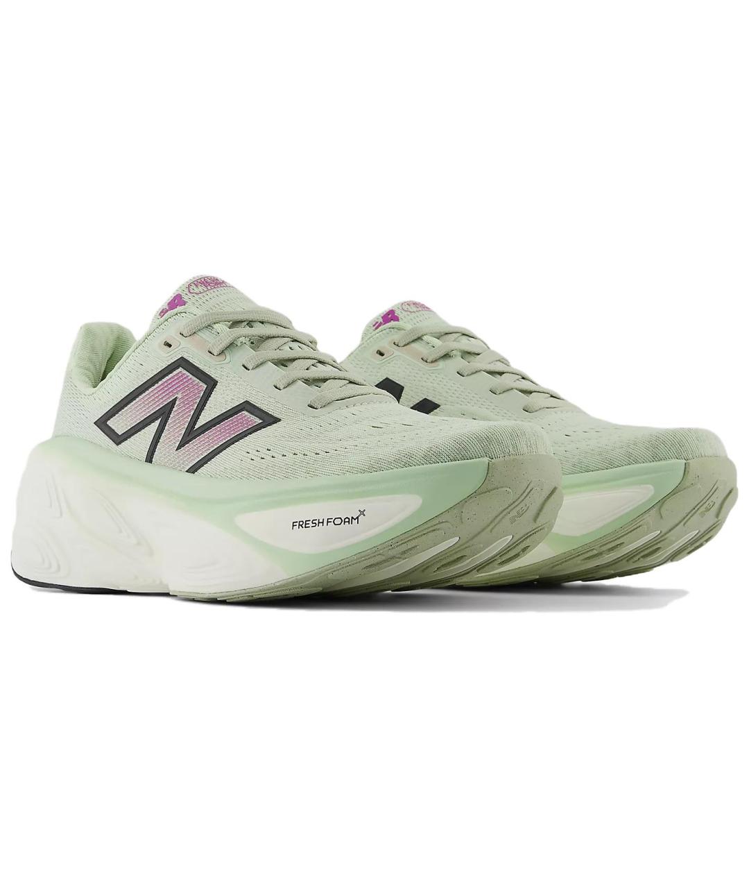 NEW BALANCE Зеленые текстильные кроссовки, фото 3