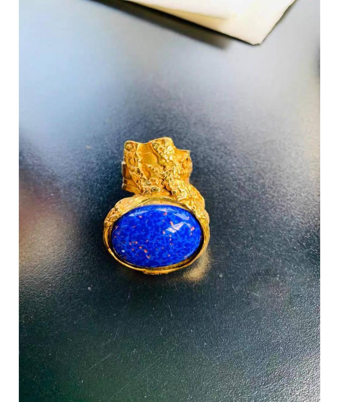 SAINT LAURENT Синее кольцо, фото 4
