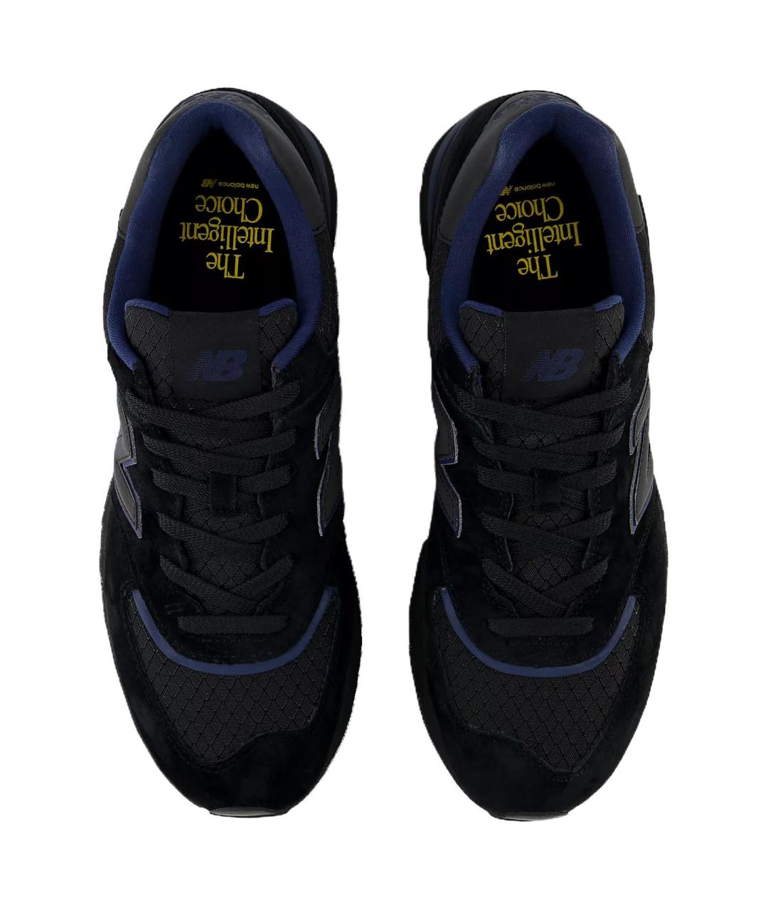 NEW BALANCE Черные низкие кроссовки / кеды, фото 5