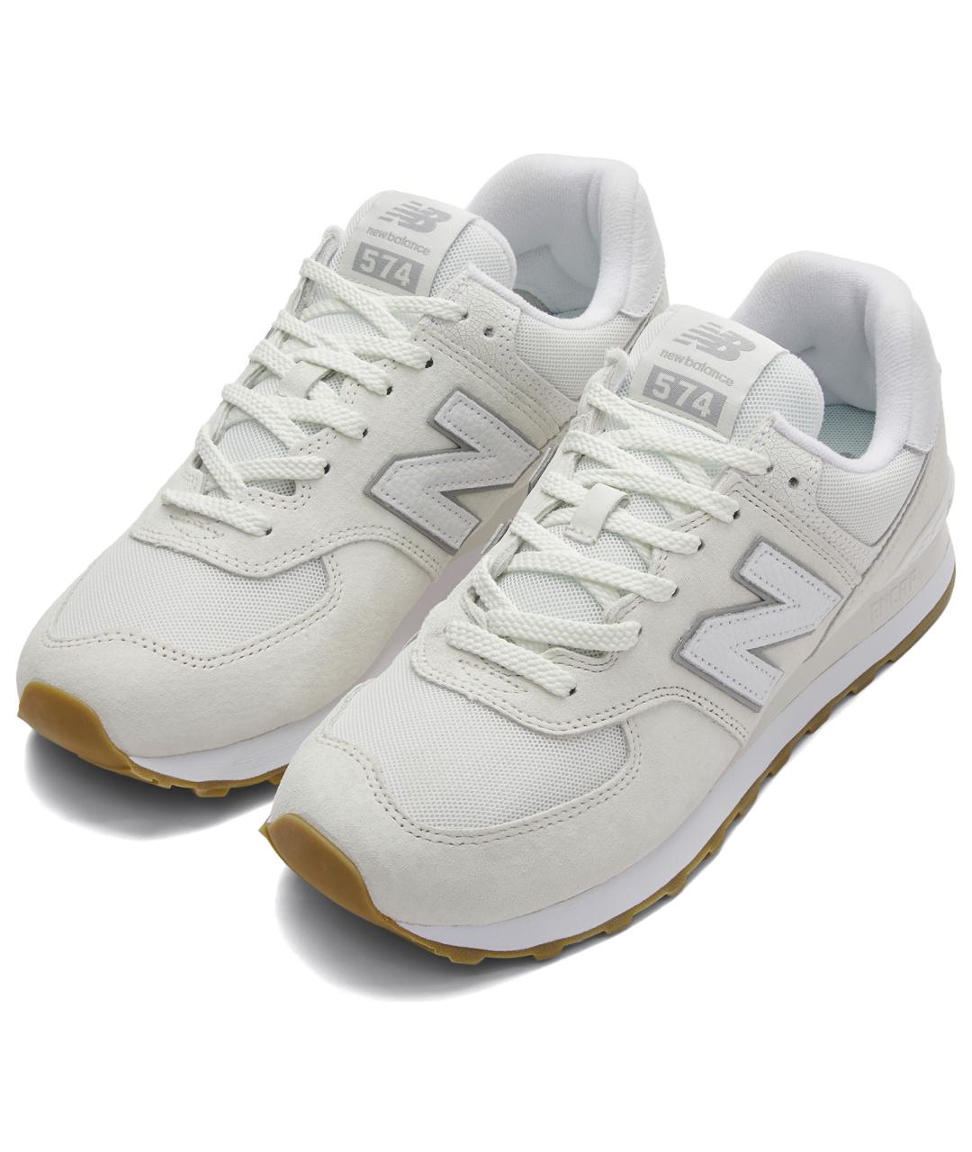 NEW BALANCE Белые кроссовки, фото 3