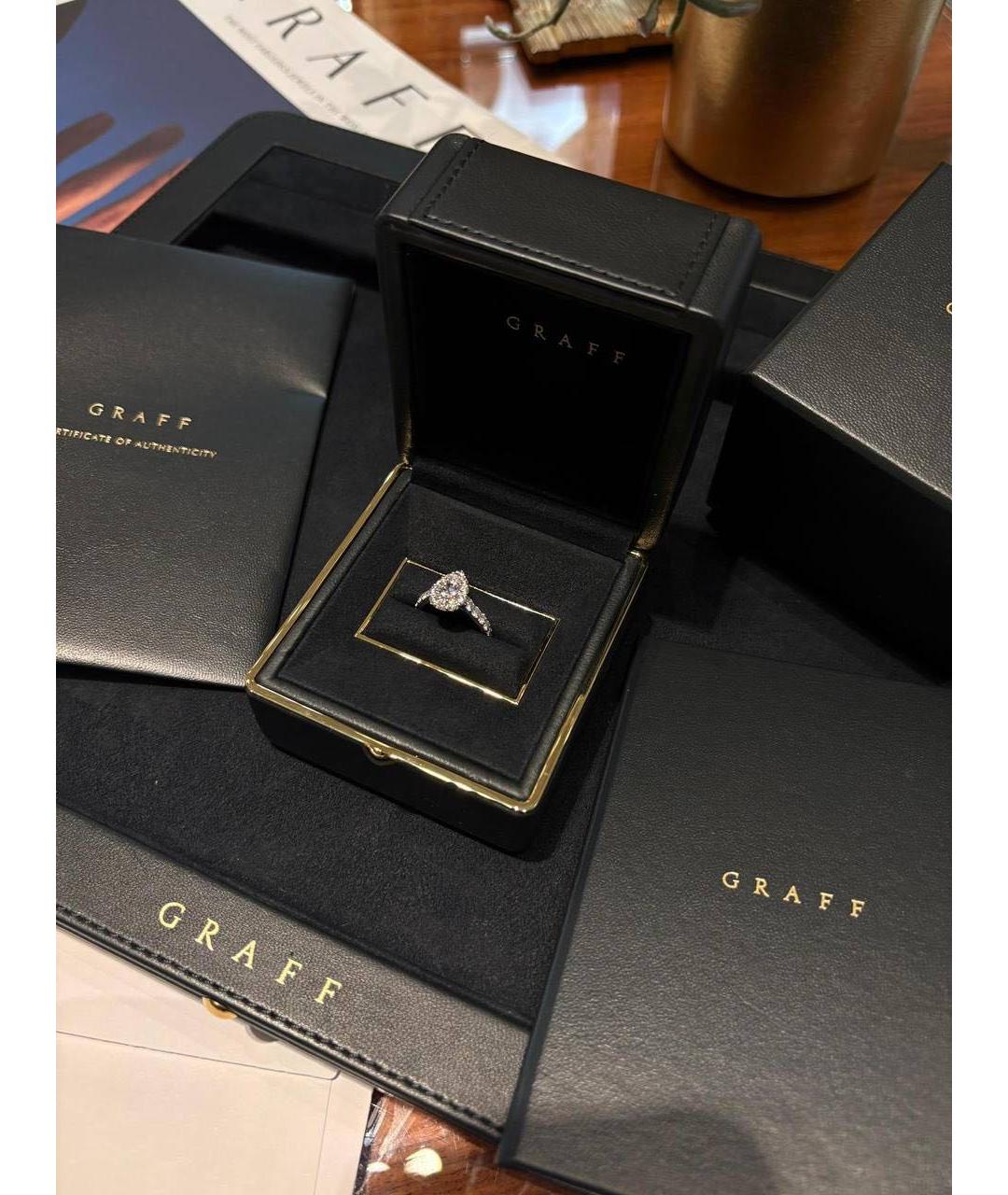 GRAFF Белое кольцо из белого золота, фото 7