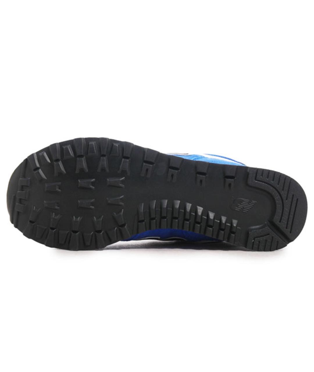 NEW BALANCE Синие замшевые кроссовки, фото 4