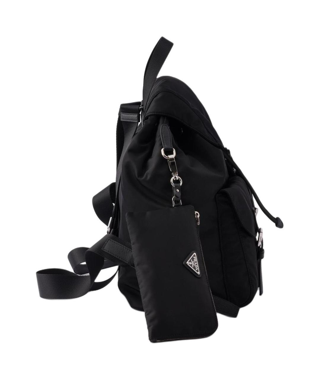 PRADA Черный тканевый рюкзак, фото 2