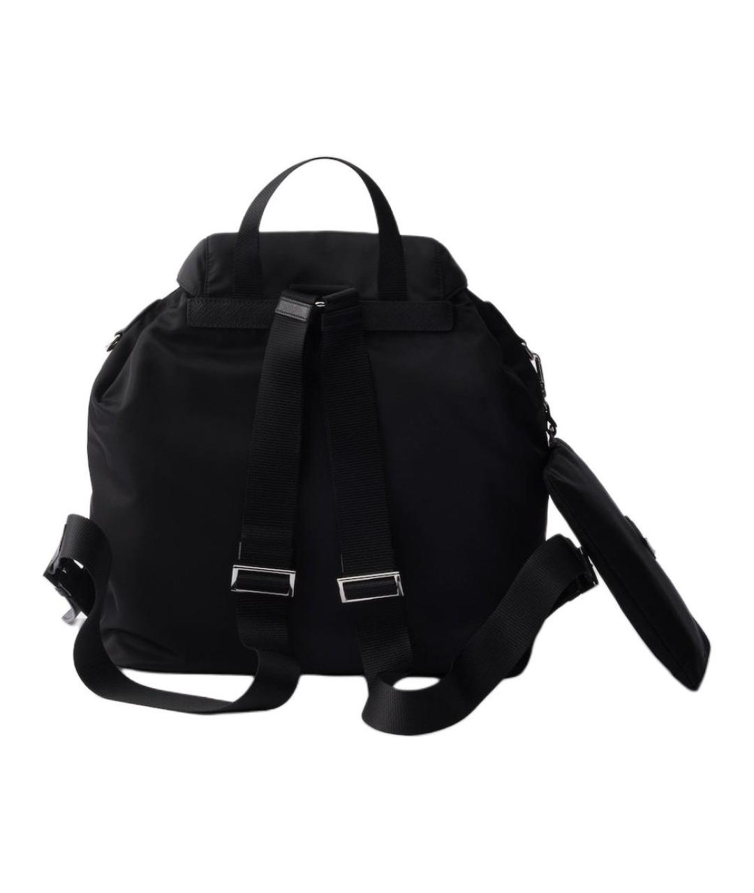 PRADA Черный тканевый рюкзак, фото 4
