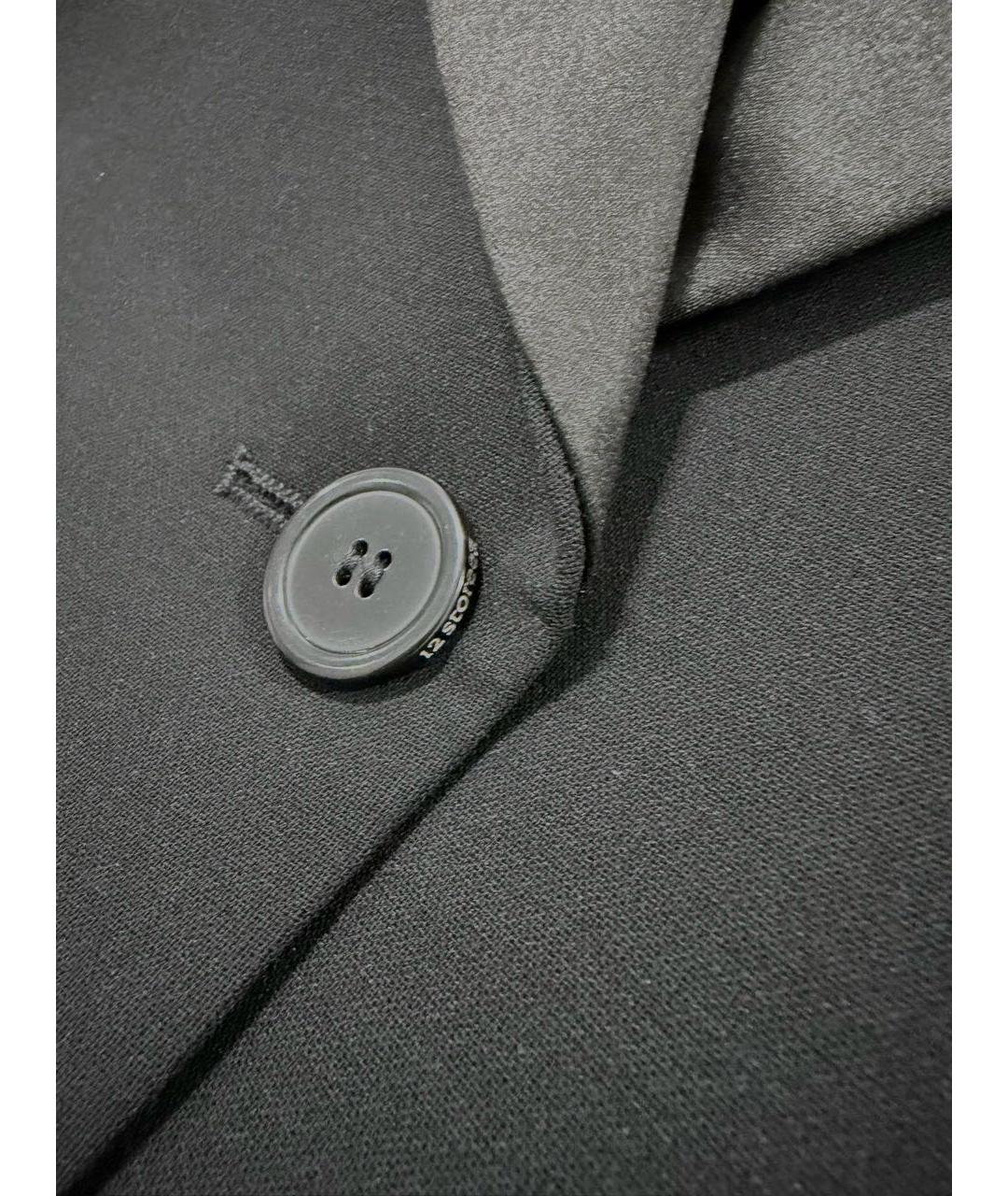 12 STOREEZ Черный жакет/пиджак, фото 2