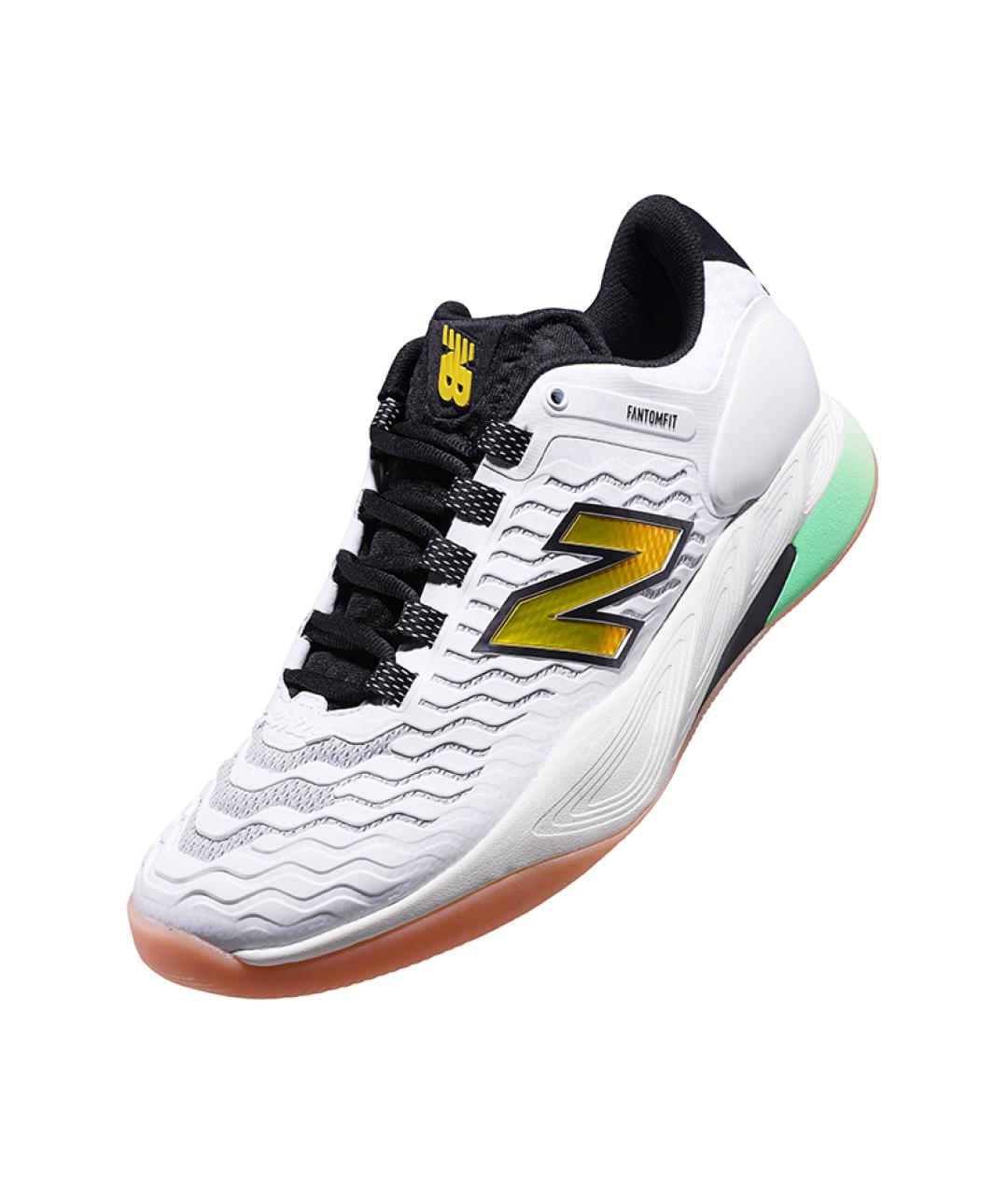 NEW BALANCE Белые синтетические низкие кроссовки / кеды, фото 2