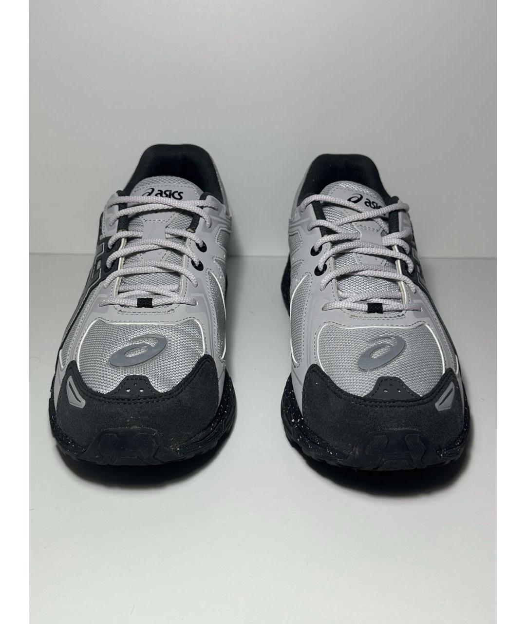 ASICS Серые синтетические низкие кроссовки / кеды, фото 2
