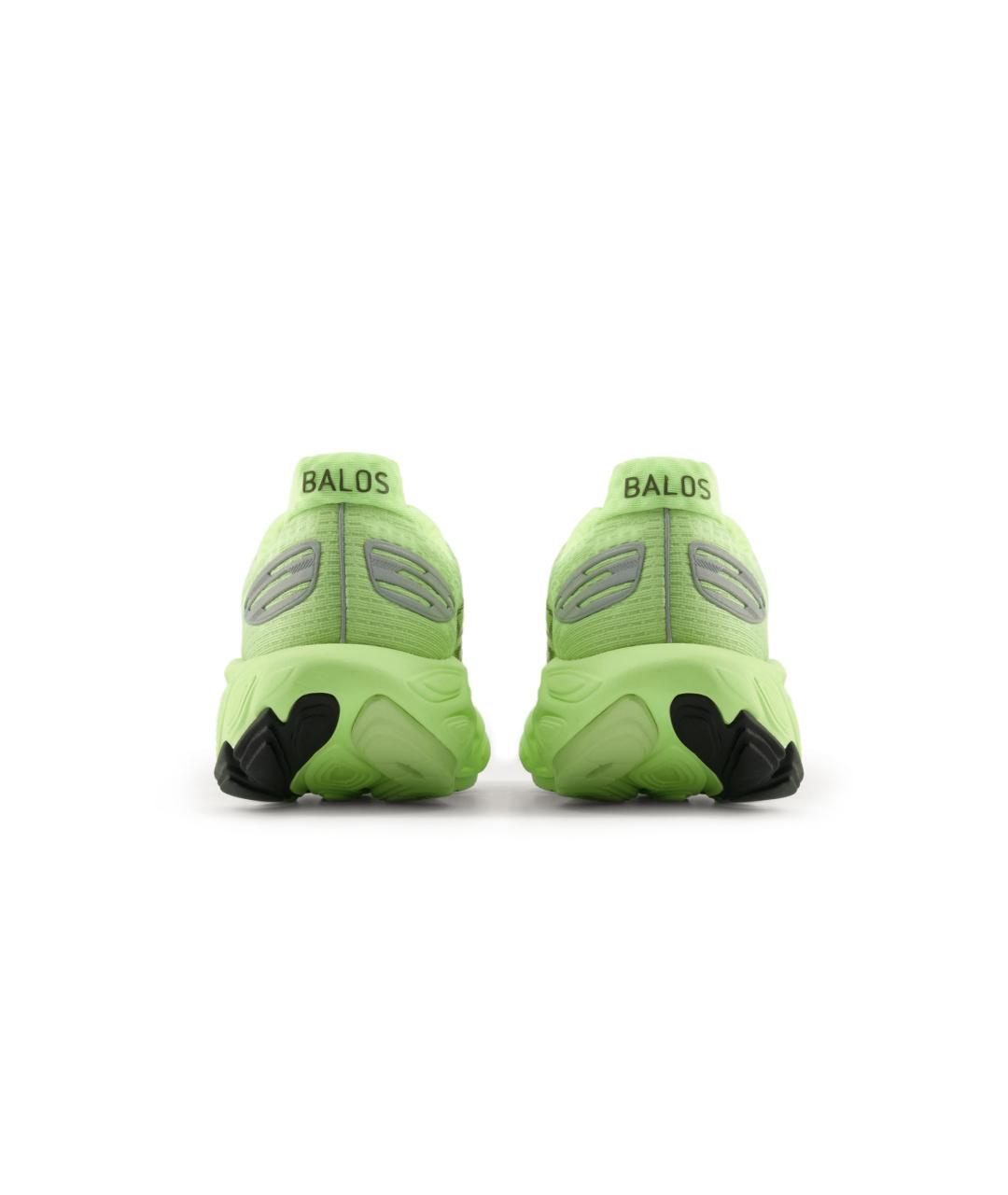 NEW BALANCE Зеленые низкие кроссовки / кеды, фото 4