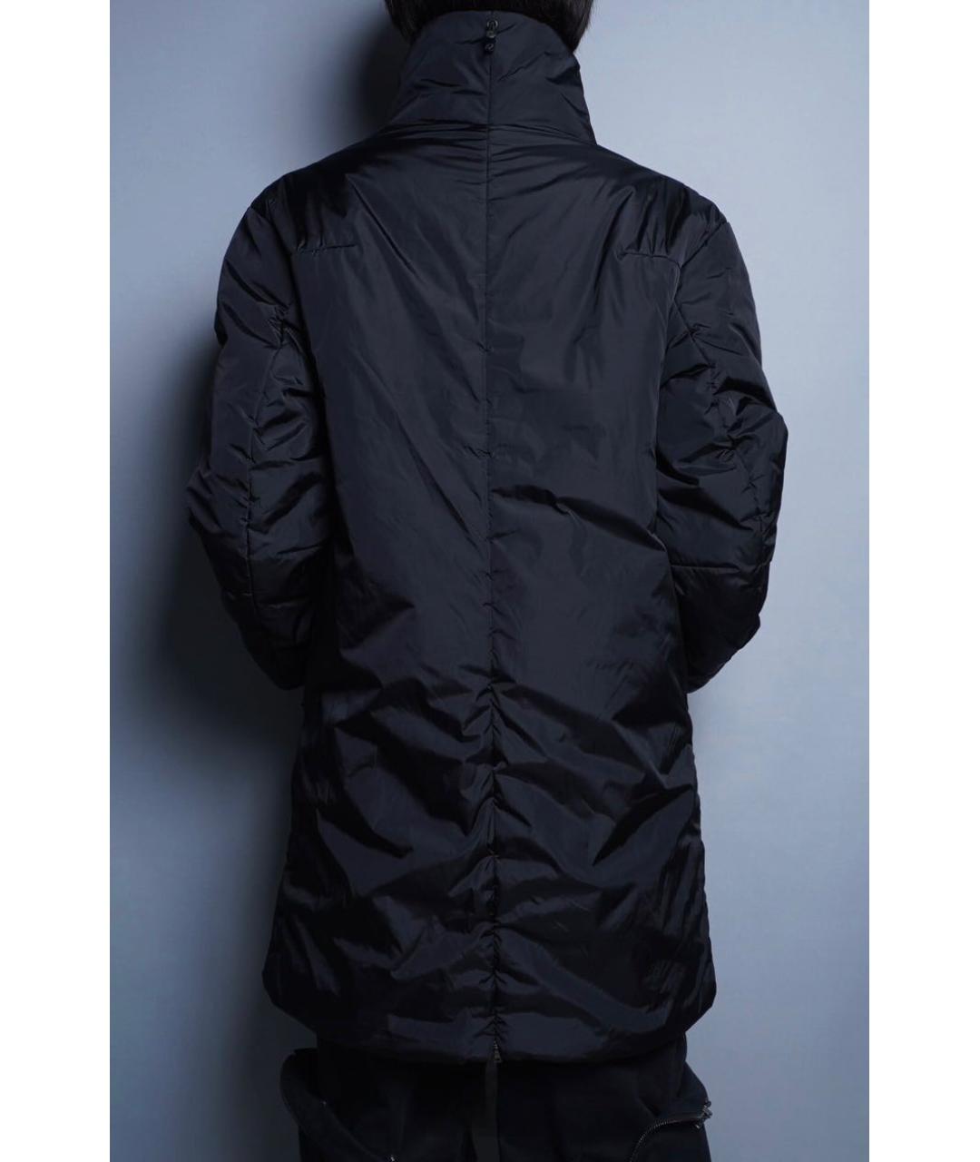 PRADA Темно-синяя полиэстеровая куртка, фото 2
