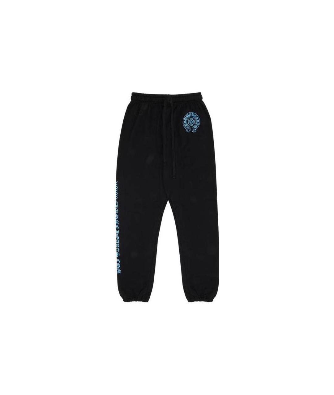 CHROME HEARTS Черные повседневные брюки, фото 1