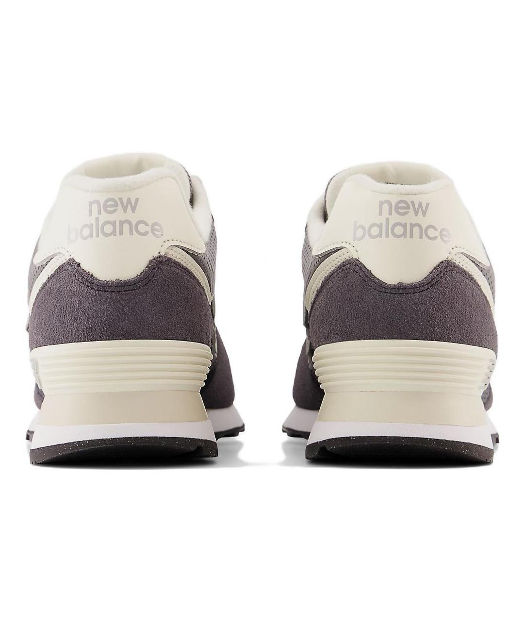 NEW BALANCE Коричневые замшевые кроссовки, фото 5