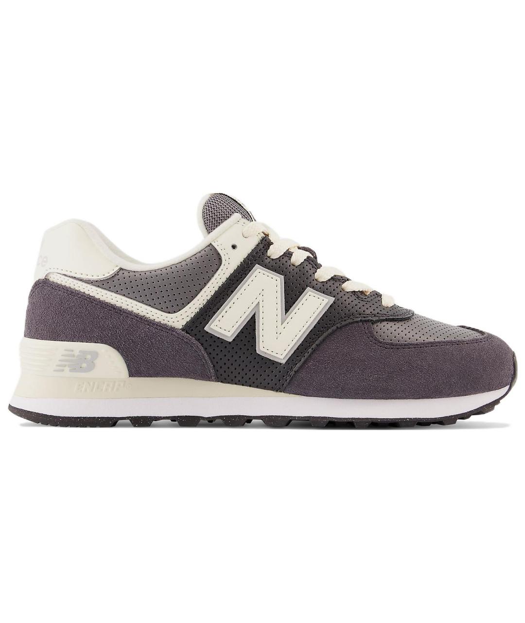 NEW BALANCE Коричневые замшевые кроссовки, фото 1