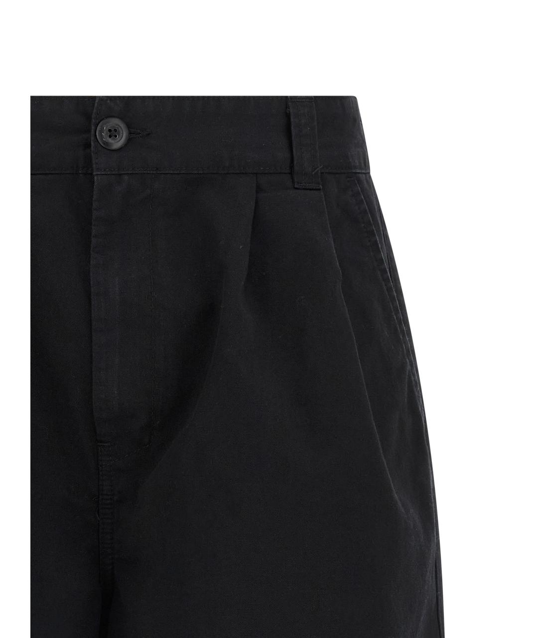 CARHARTT WIP Черные хлопковые шорты, фото 3