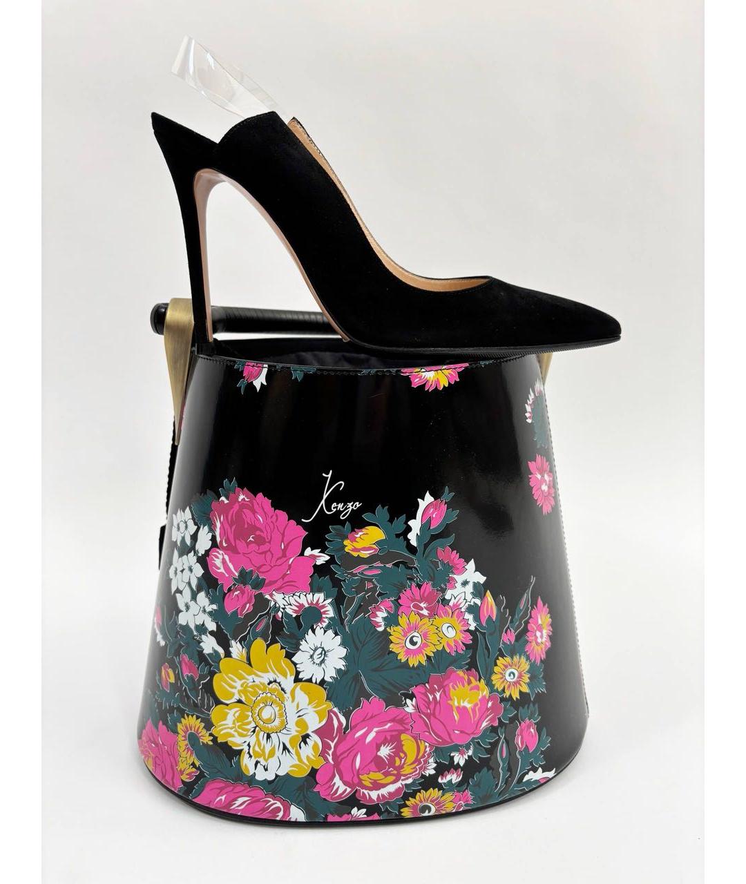 GIANVITO ROSSI Черные замшевые туфли, фото 9