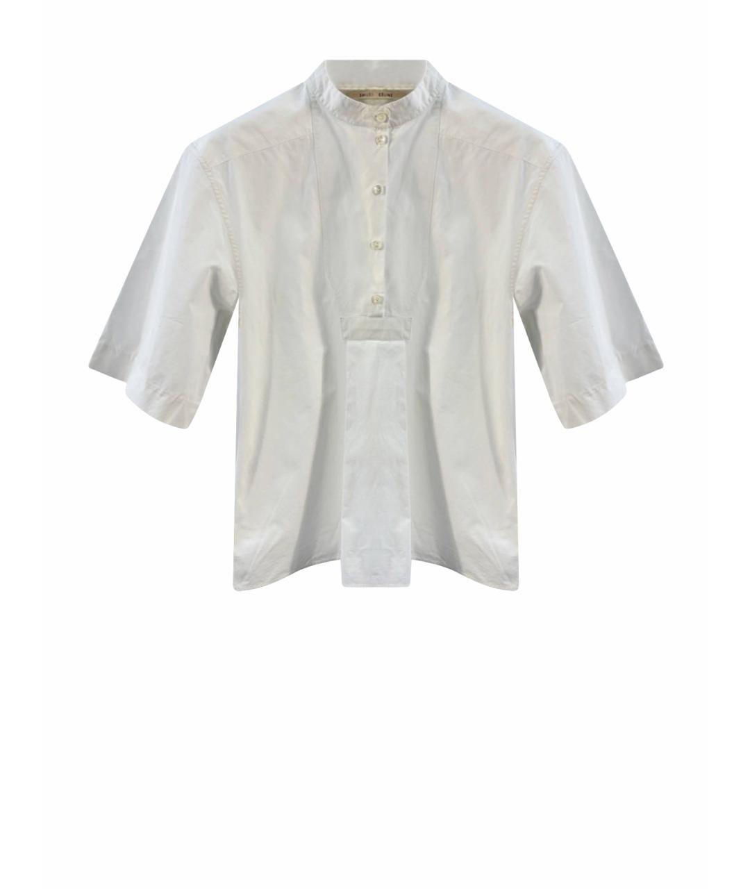 CELINE Белая хлопковая рубашка, фото 1