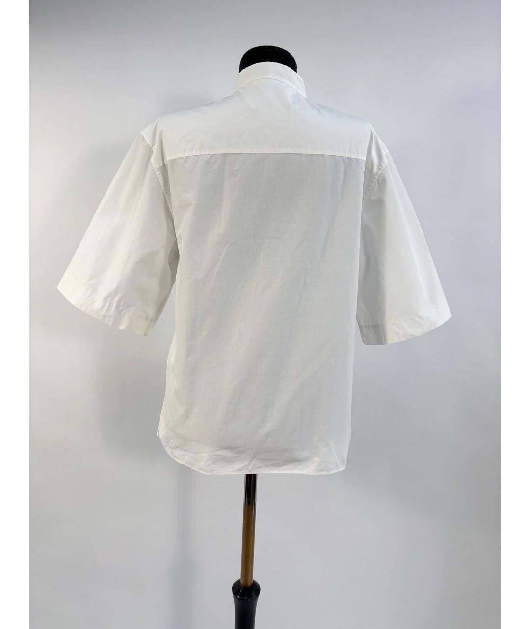 CELINE Белая хлопковая рубашка, фото 2
