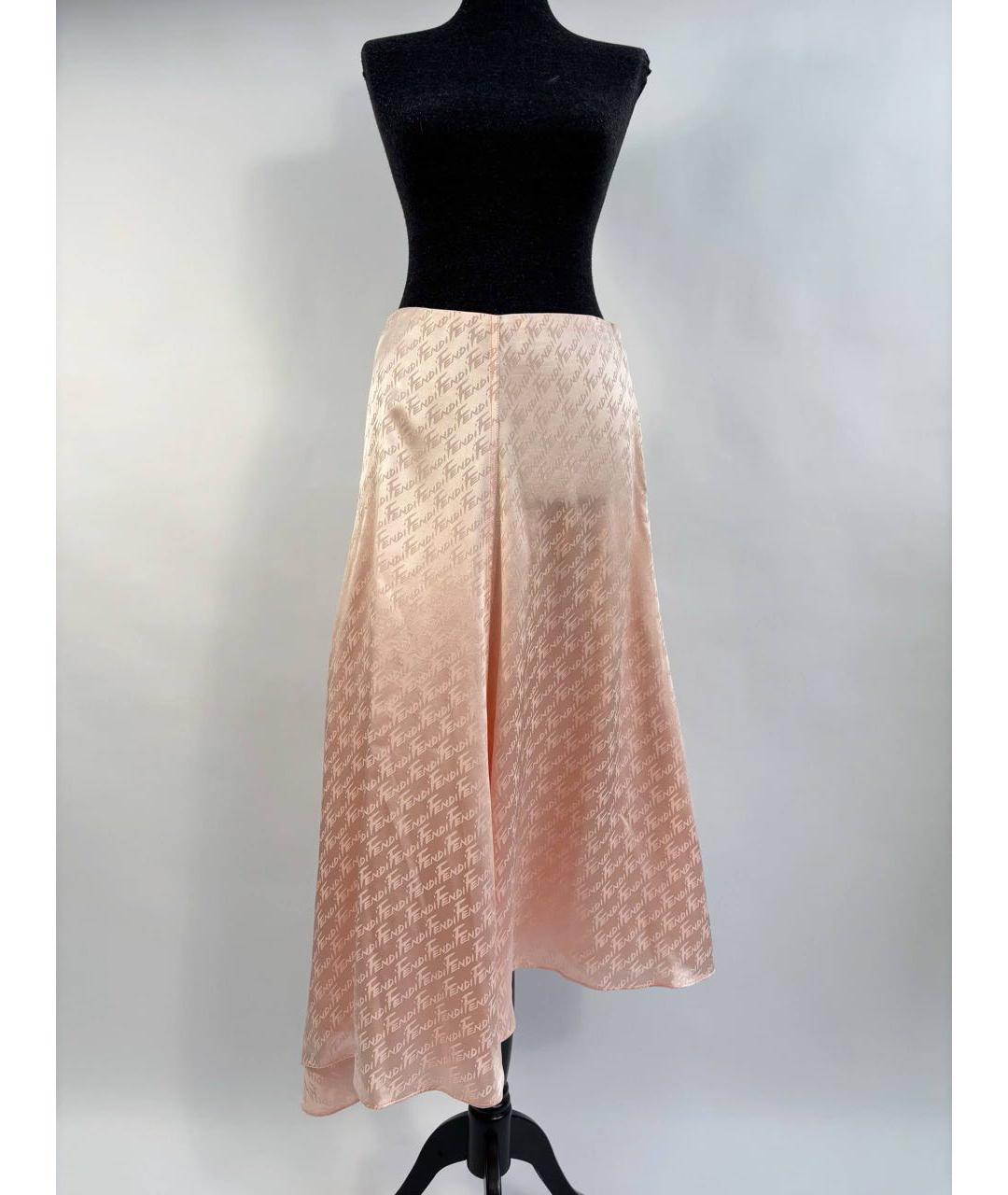 FENDI Юбка миди, фото 7