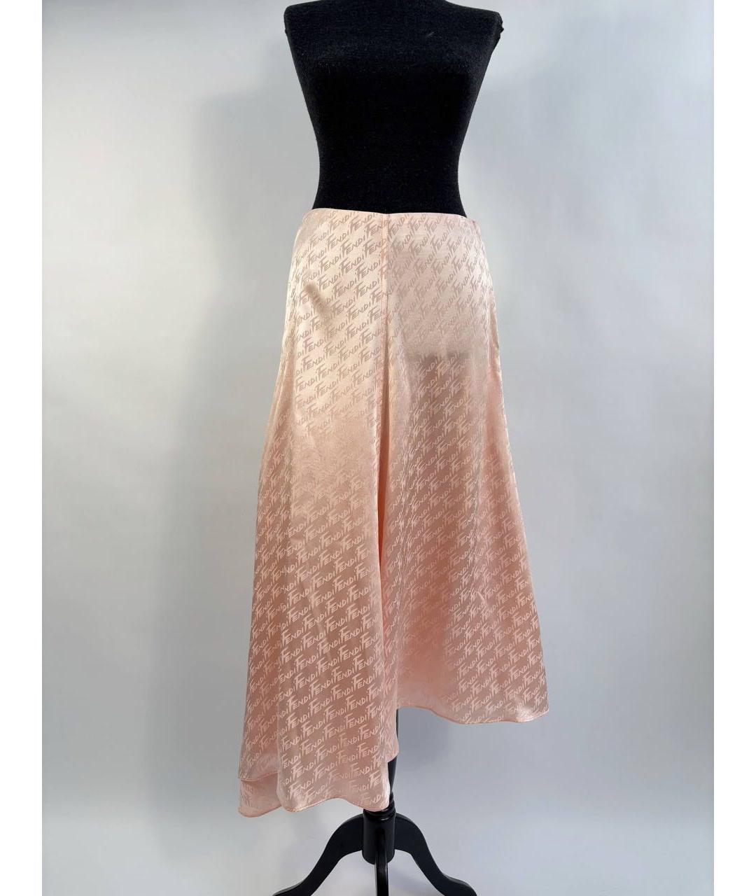 FENDI Юбка миди, фото 5