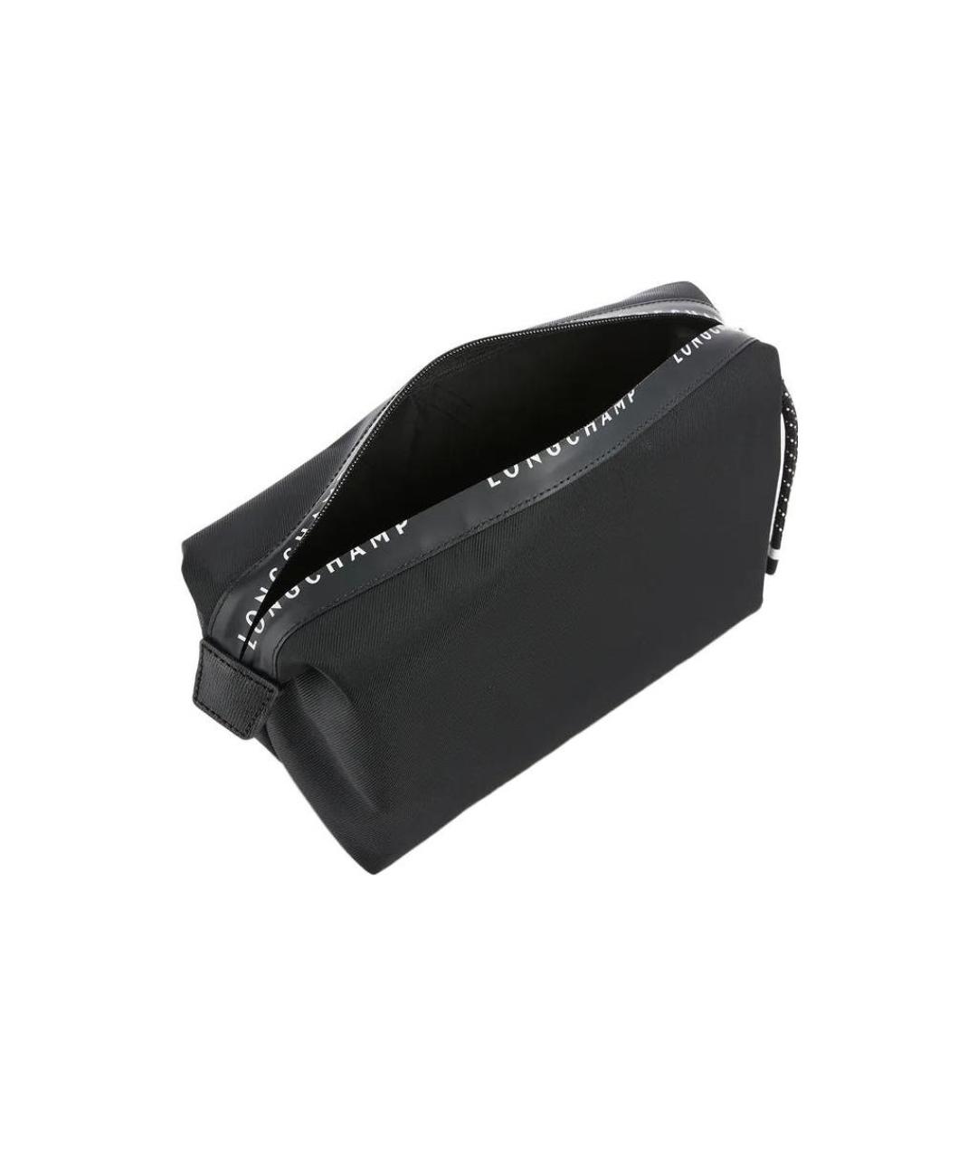 LONGCHAMP Черная барсетка, фото 5