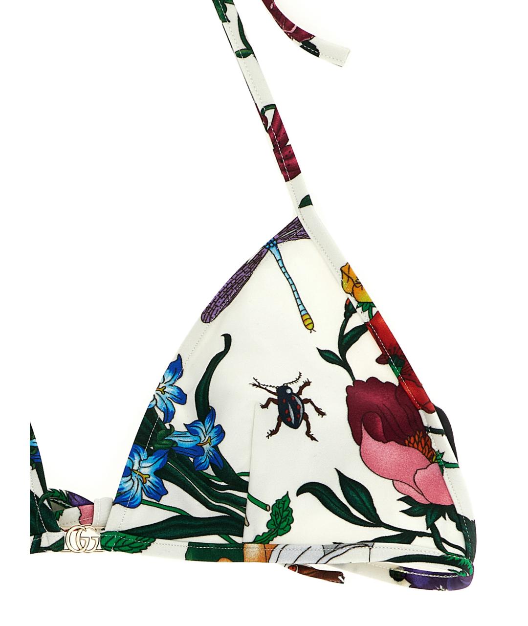 GUCCI Белый полиамидовый купальник, фото 3