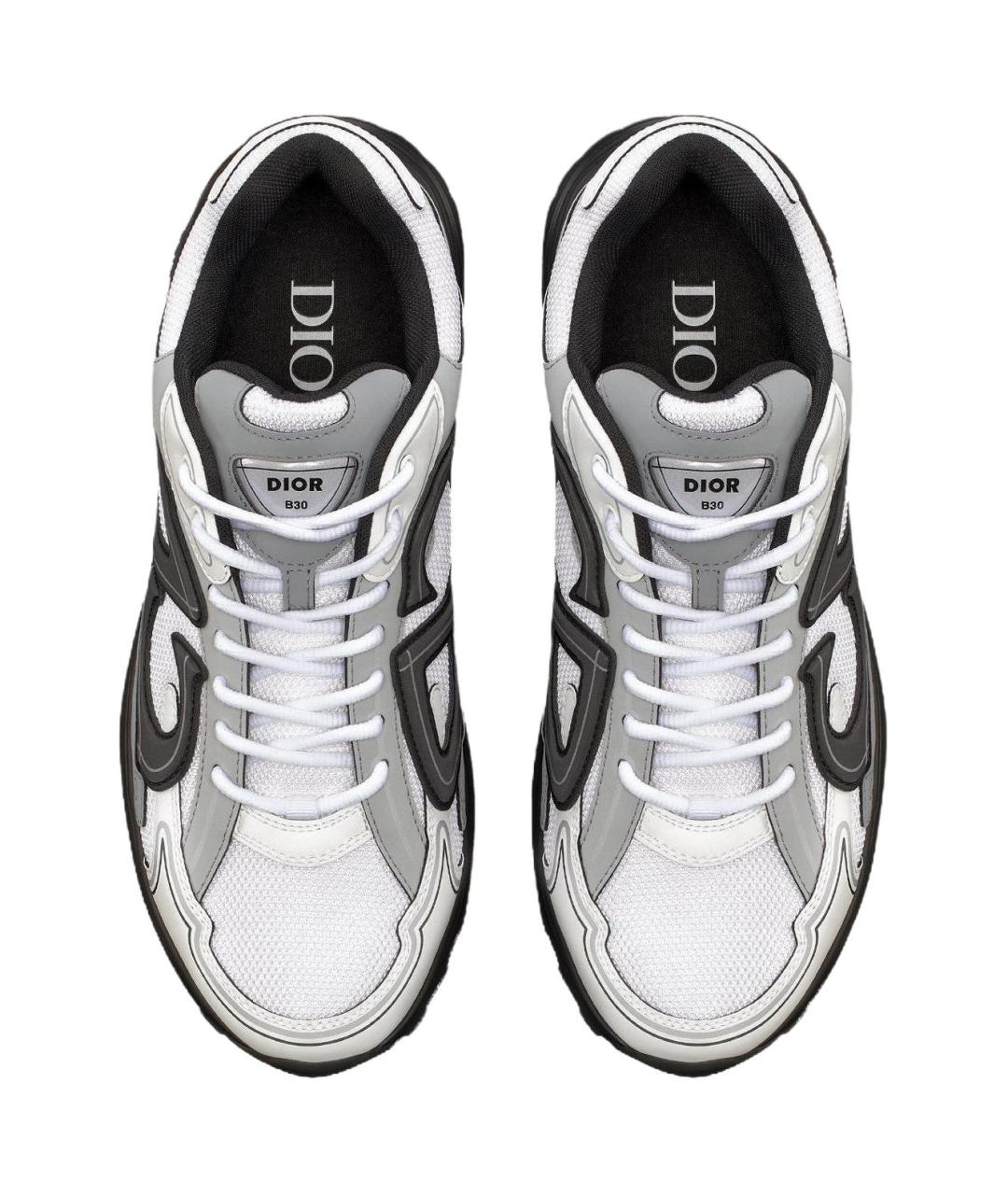 CHRISTIAN DIOR Белые низкие кроссовки / кеды, фото 5