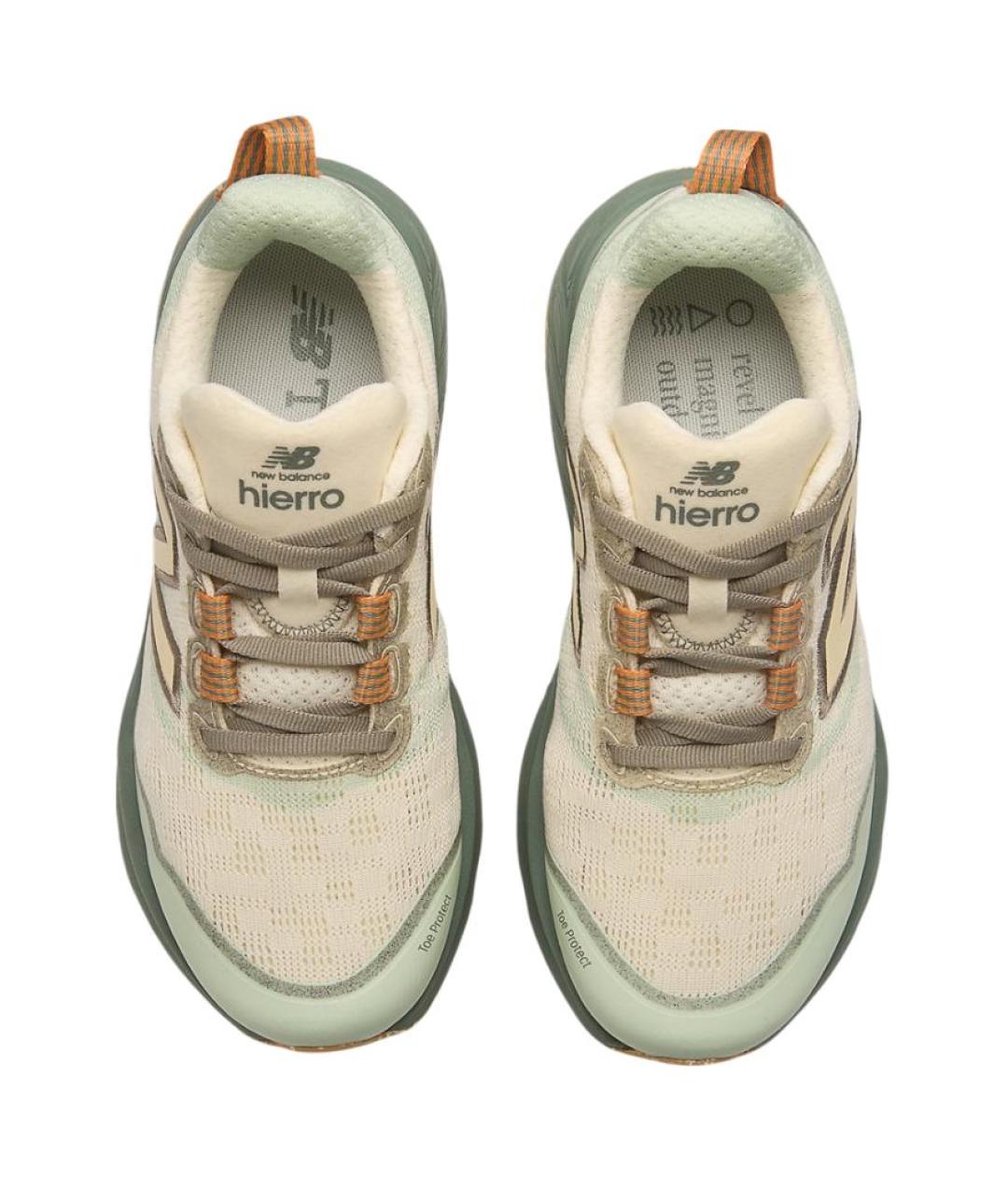 NEW BALANCE Бежевые текстильные кроссовки, фото 4