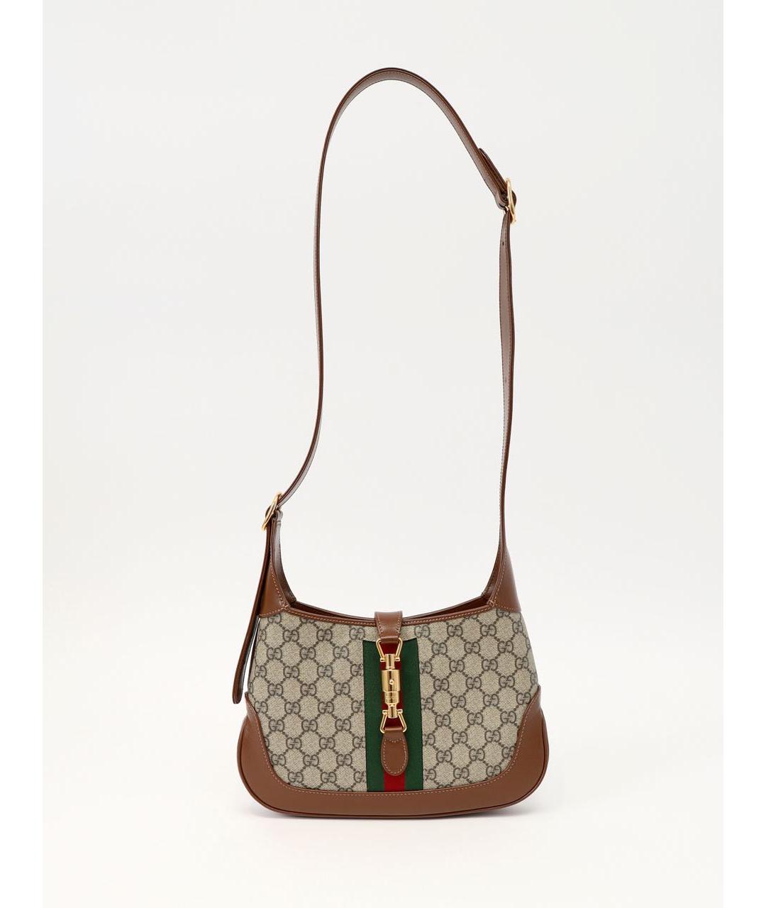 GUCCI Коричневая сумка с короткими ручками, фото 4