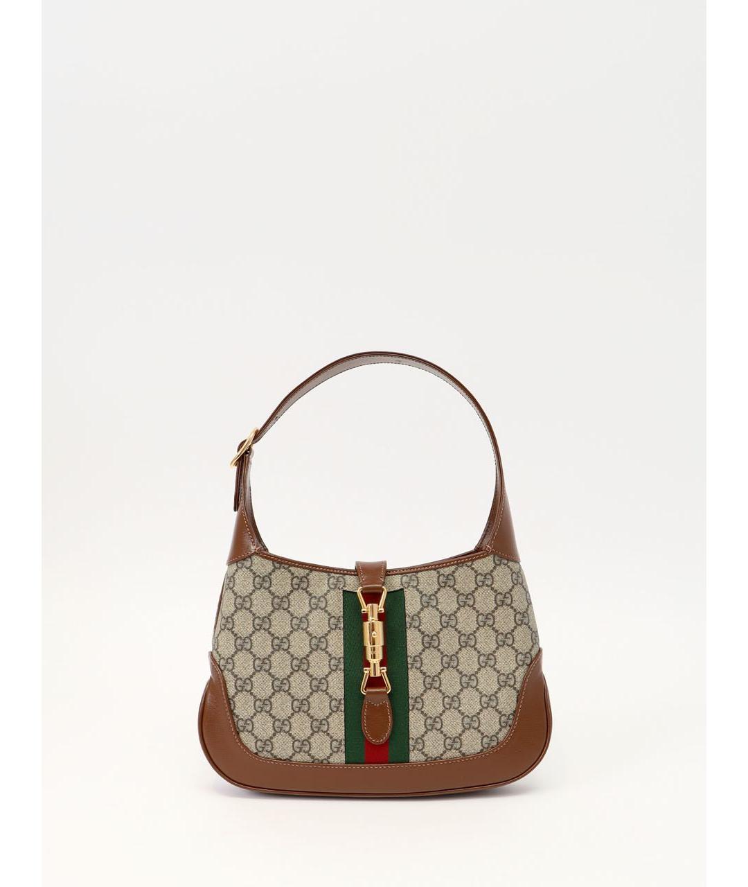 GUCCI Коричневая сумка с короткими ручками, фото 8