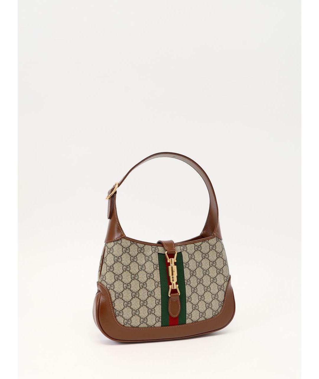 GUCCI Коричневая сумка с короткими ручками, фото 7