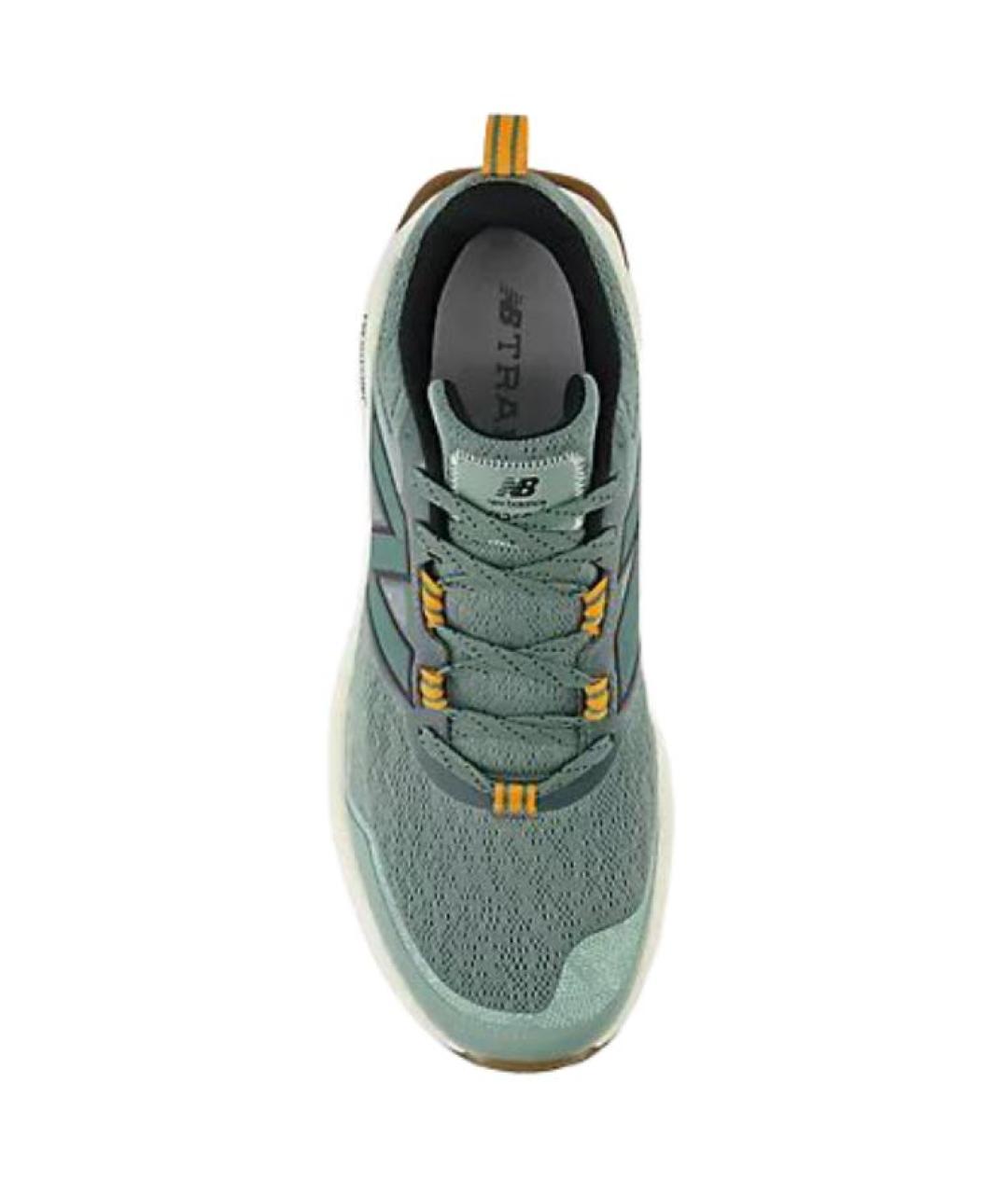 NEW BALANCE Зеленые низкие кроссовки / кеды, фото 3