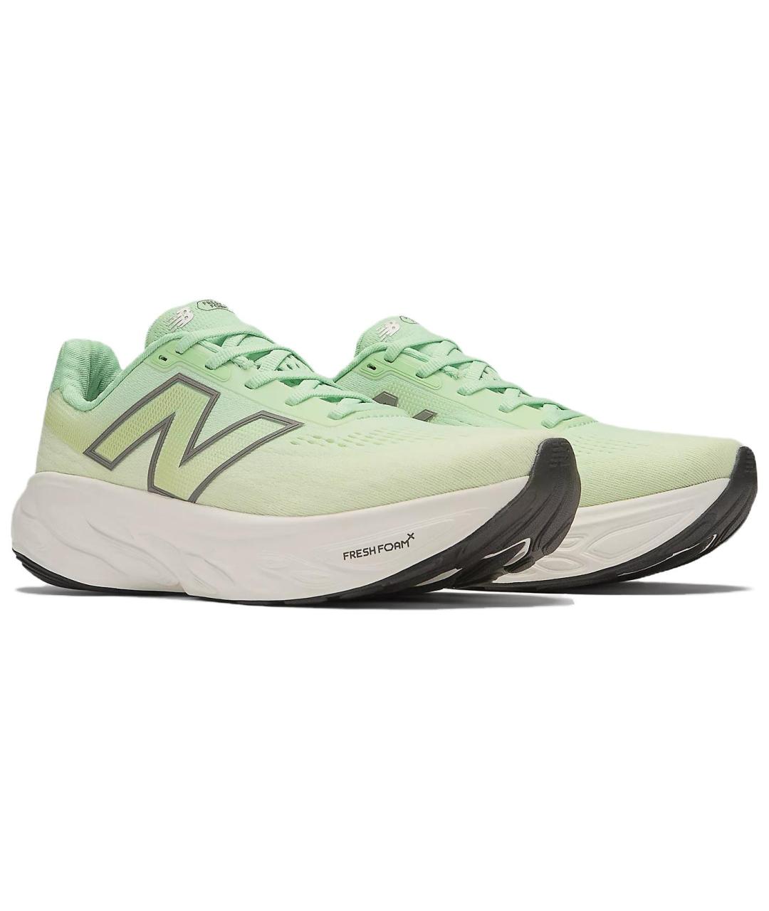 NEW BALANCE Зеленые низкие кроссовки / кеды, фото 3