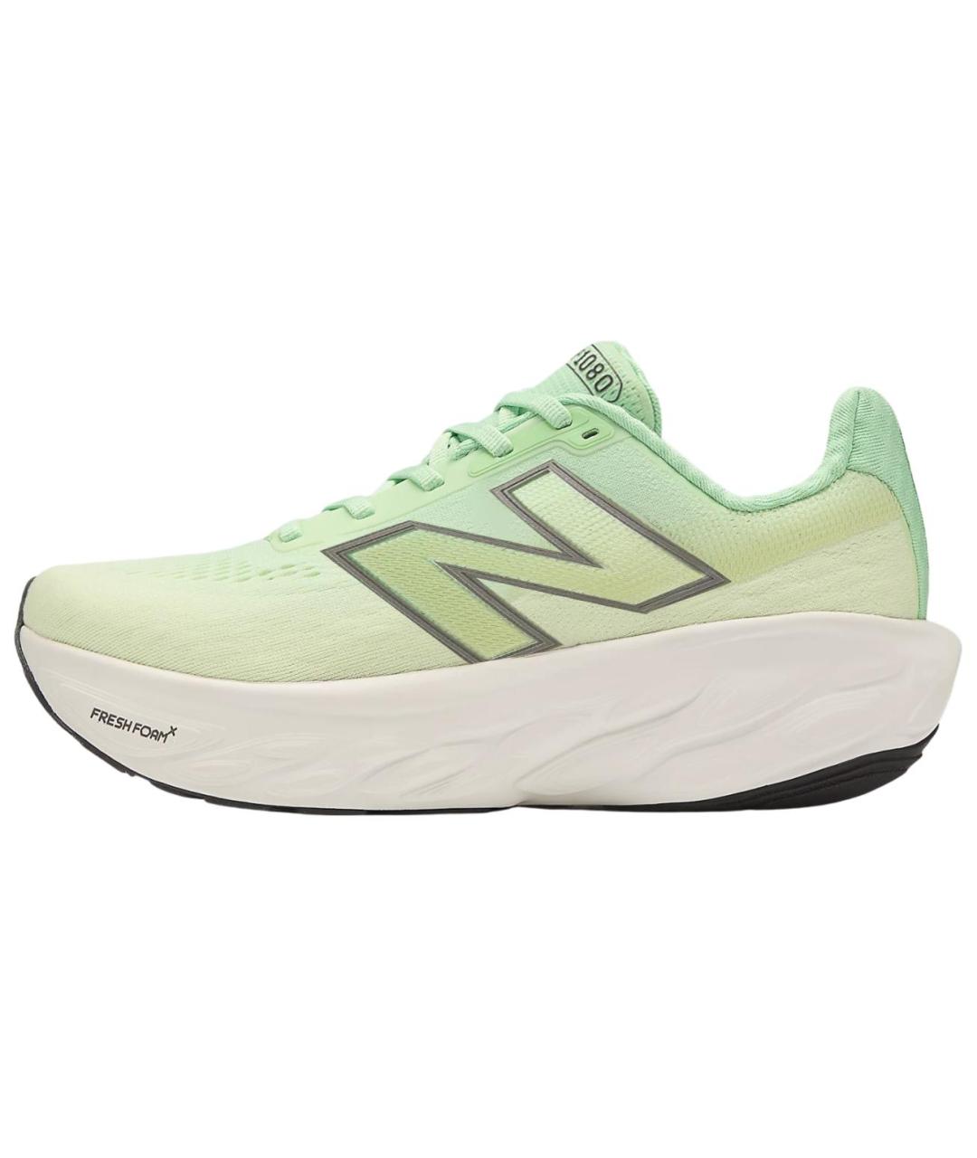 NEW BALANCE Зеленые низкие кроссовки / кеды, фото 2