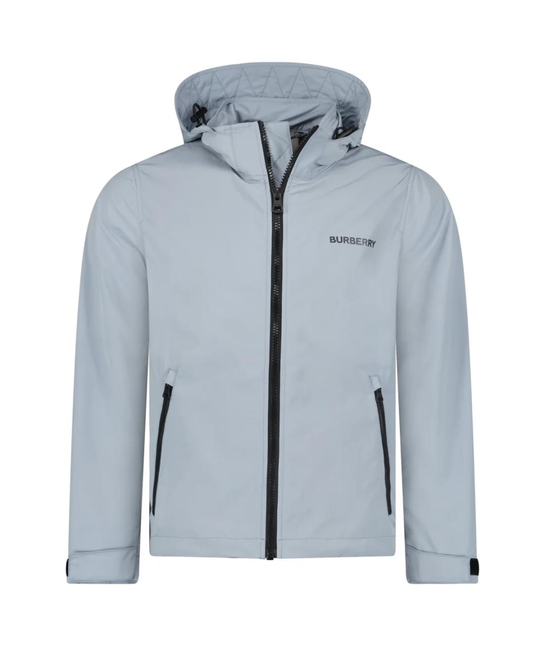 BURBERRY Синяя куртка, фото 3