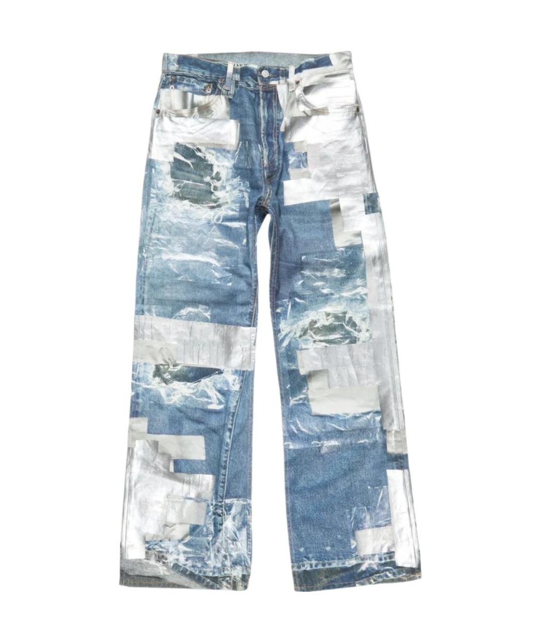 ACNE STUDIOS Синие прямые джинсы, фото 1