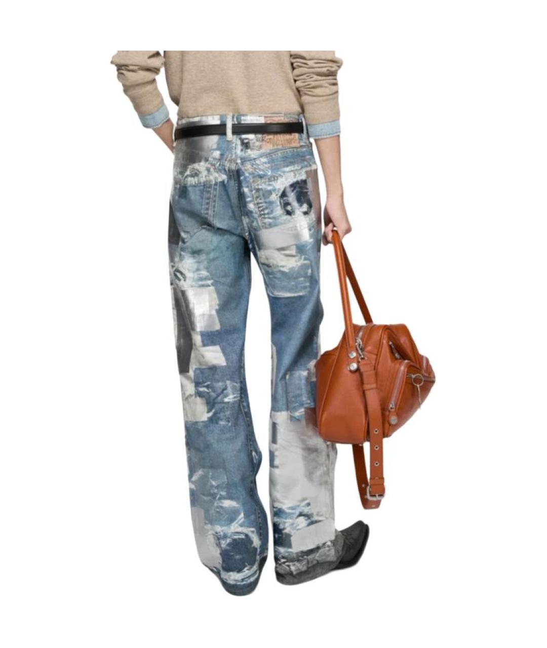 ACNE STUDIOS Синие прямые джинсы, фото 5