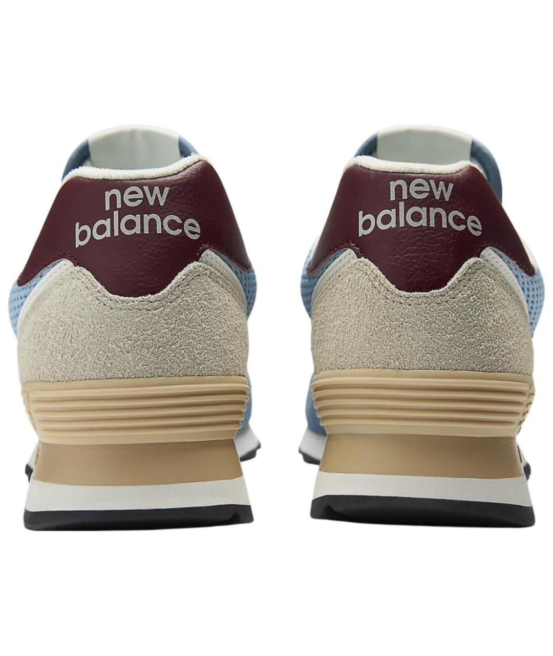 NEW BALANCE Мульти замшевые кроссовки, фото 4