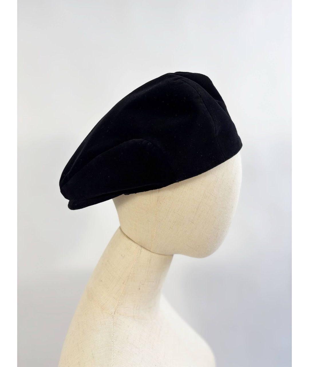 DOLCE&GABBANA Черная хлопковая кепка, фото 3