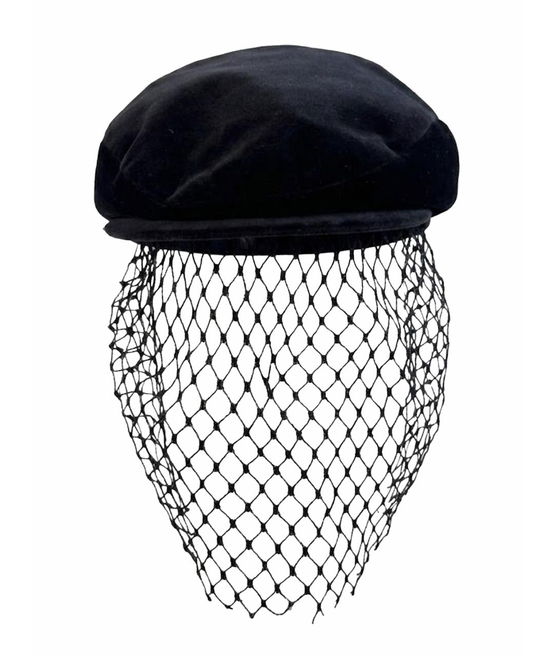 DOLCE&GABBANA Черная хлопковая кепка, фото 1