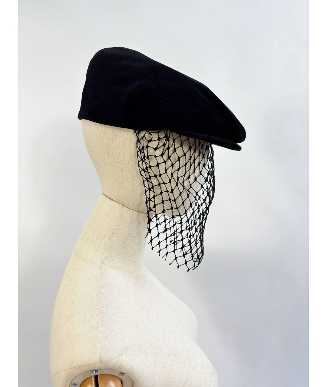 DOLCE&GABBANA Черная хлопковая кепка, фото 8