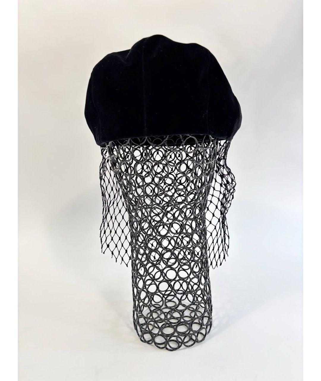 DOLCE&GABBANA Черная хлопковая кепка, фото 6