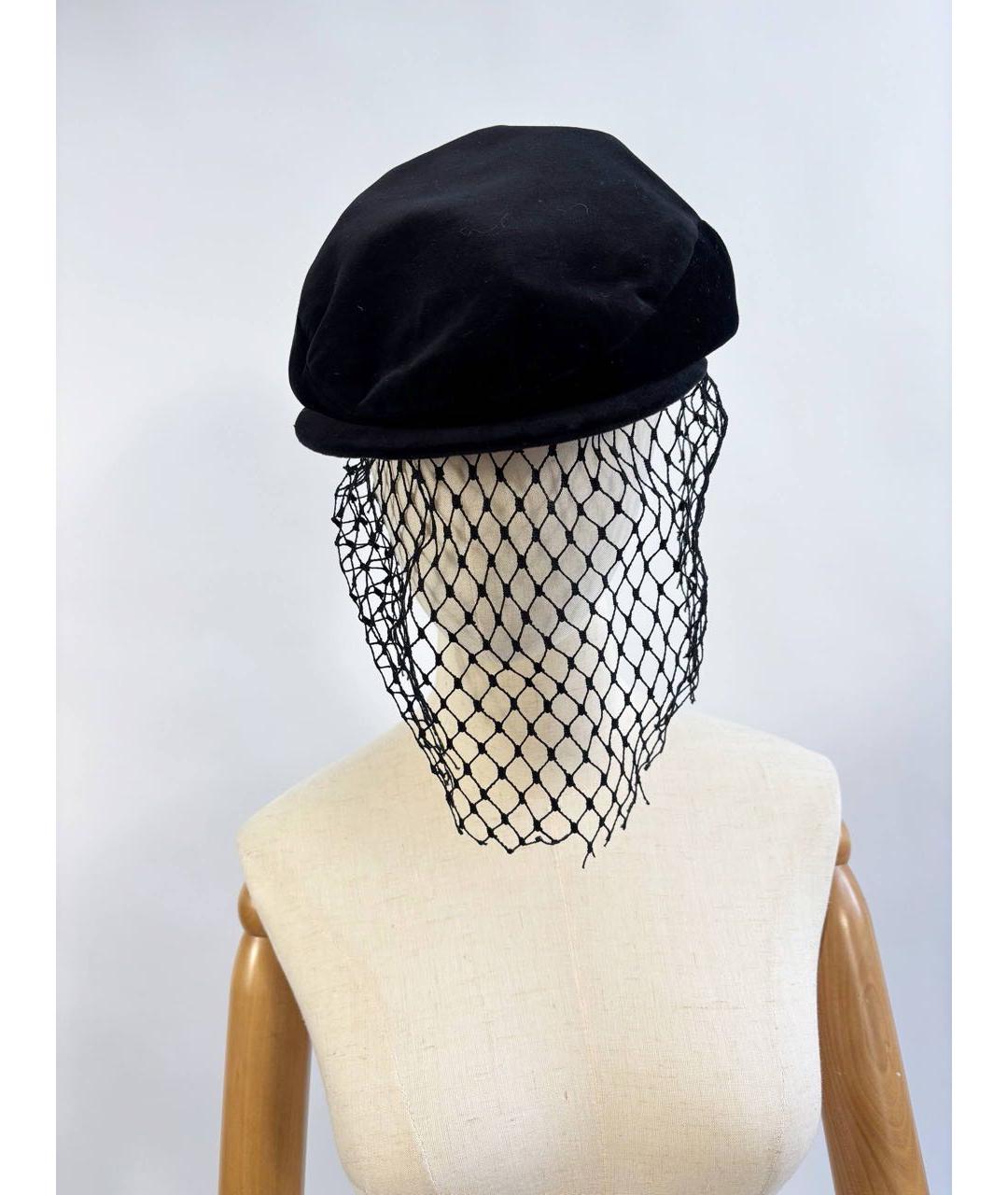 DOLCE&GABBANA Черная хлопковая кепка, фото 9